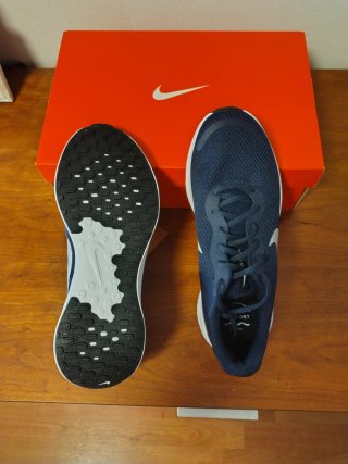 Zapatillas Nike Running Azul y Blanco