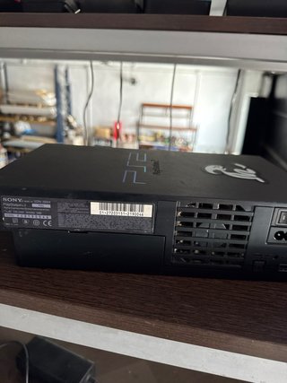 Consola Sony PS2 Fat Negra