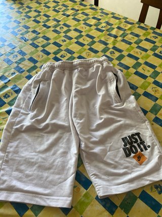 Pantaloncini Nike Just Do It bianchi