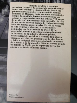 El parque de los ciervos - N. Mailer (1986)