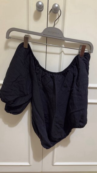 Conjunto negro top y pantalón