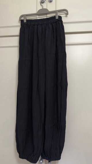 Conjunto negro top y pantalón