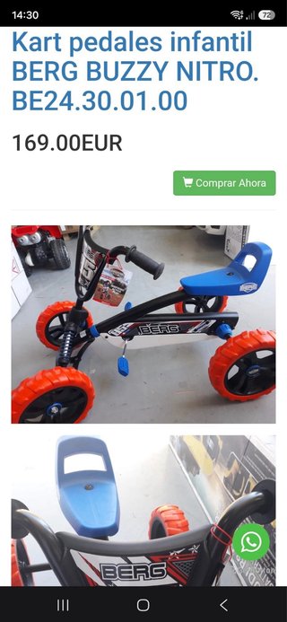 Kart a pedales
