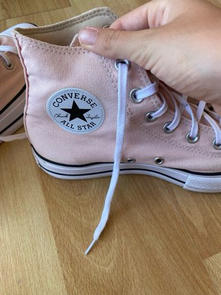 Converse plataforma rosa talla 40