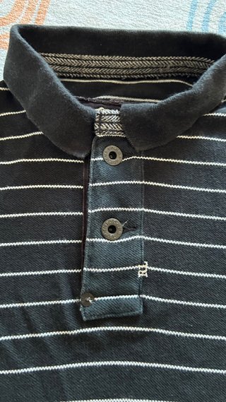 Polo Manga Larga Rayas Polo Jeans Co. Talla S