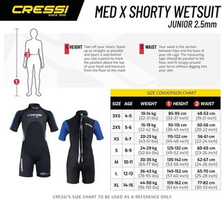 Traje Neopreno CRESSI Med X Jr 2.5mm