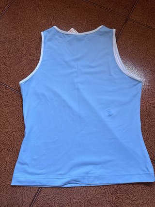 Camiseta Adidas sin mangas azul