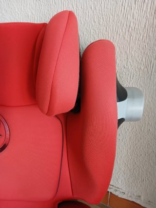 Silla Coche Cybex Gold Roja Y alzador