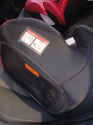 Silla Coche Cybex Gold Roja Y alzador