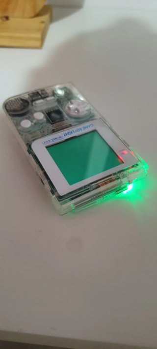 Game Boy Light Transparente + Cartucho Micro SD