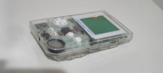 Game Boy Light Transparente + Cartucho Micro SD