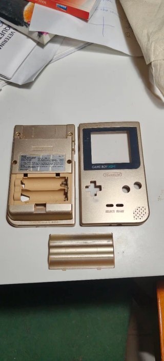 Game Boy Light Transparente + Cartucho Micro SD