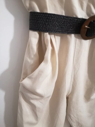 Mono Zara Beige Algodón Talla M