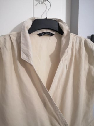 Mono Zara Beige Algodón Talla M