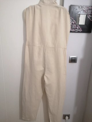 Mono Zara Beige Algodón Talla M