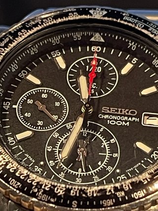Seiko Flightmaster 7T92-0CF0 Cronógrafo