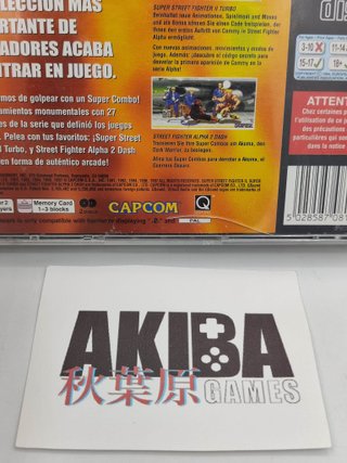 Street Fighter Collection PAL ES - PS1