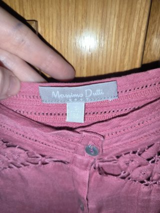Mono corto rosa Massimo Dutti