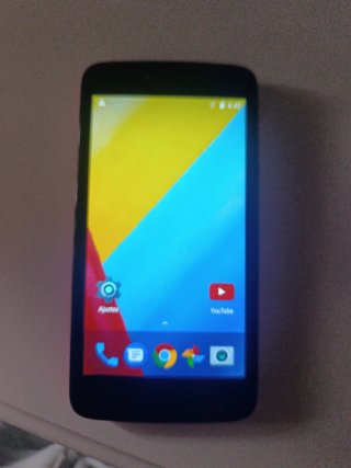 Móvil Motorola Rojo