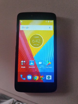 Móvil Motorola Rojo