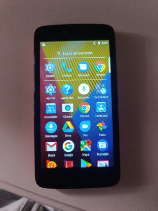 Móvil Motorola Rojo