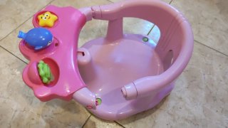 Silla de baño bebé rosa OLMITOS