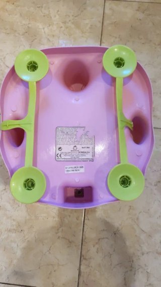 Silla de baño bebé rosa OLMITOS