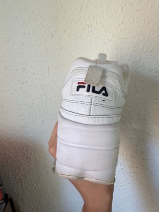 Zapatillas Fila Plataforma Blancas