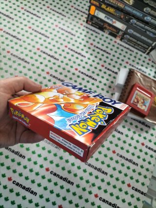 Pokémon Rojo Game Boy Edición Roja