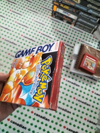 Pokémon Rojo Game Boy Edición Roja