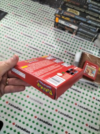 Pokémon Rojo Game Boy Edición Roja