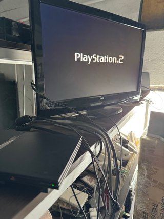 Consola PS2 Slim Negra