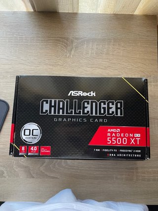 Tarjeta Gráfica ASRock RX 5500 XT 8GB OC