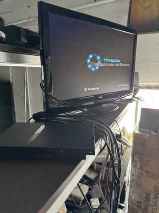 Consola PS2 Slim Negra