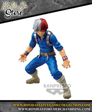 Statua Shoto Todoroki My Hero Academia Banpresto