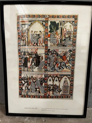 Lámina Cantigas de Santa María