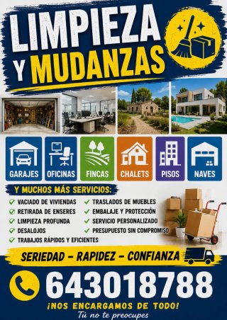 Se Hacen Limpiezas Yy Mudanzas