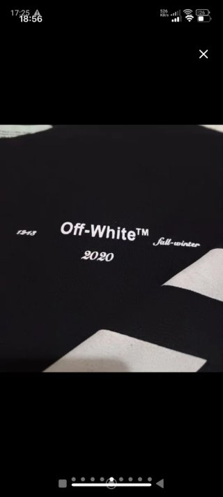 Sudadera Off White Incampiuta Negra Talla L