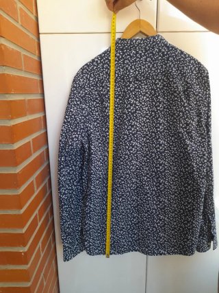 Camisa Superdry Azul/Blanca Talla XXL