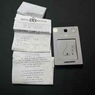 Set Piercing Nariz Acero Quirúrgico BIJOU BRIGITTE