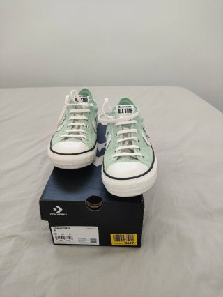 Converse verde agua, sin usar