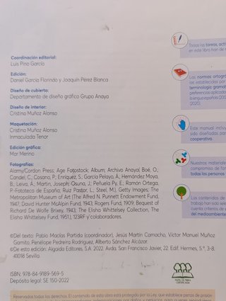 Literatura Universal 1º Bachillerato Algaida