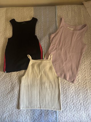 Pack 3 Camisetas Tirantes Talla S