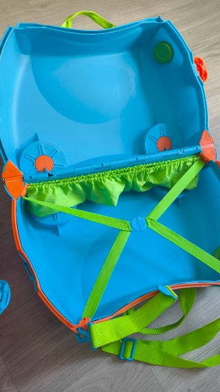 Maleta infantil Trunki azul y rosa