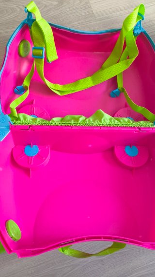 Maleta infantil Trunki azul y rosa
