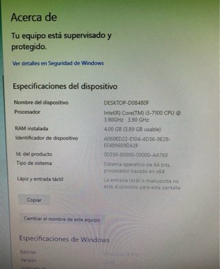 Ordenador Sobremesa