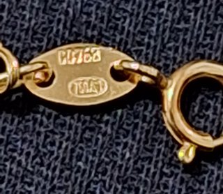 Esclava bebé oro 18k
