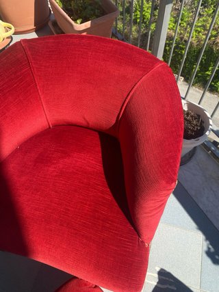 Trittico velluto rosso