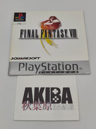 Final Fantasy VIII Platinum PAL ES - PS1