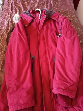 Abrigo New Storm Rojo
